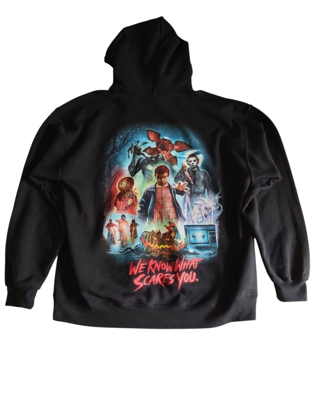 Universal Studios Large 2018 Halloween Horror Nights Black Hoodie